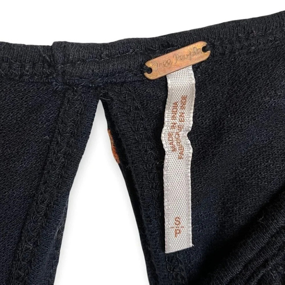 Free People Floral Embroidered Loose Fit Top - Picture 6 of 9